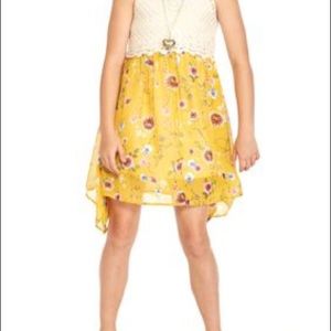 Crochet Top Girls Dress